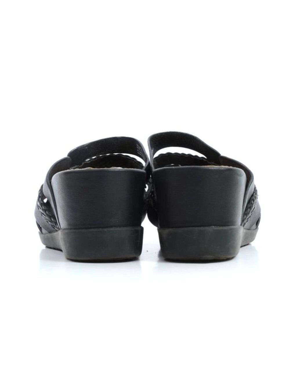 Baretraps Posture Dallon Women's 8 Toe-Ring Woven Strap Wedge Slip-on Sandal - Picture 5 of 9